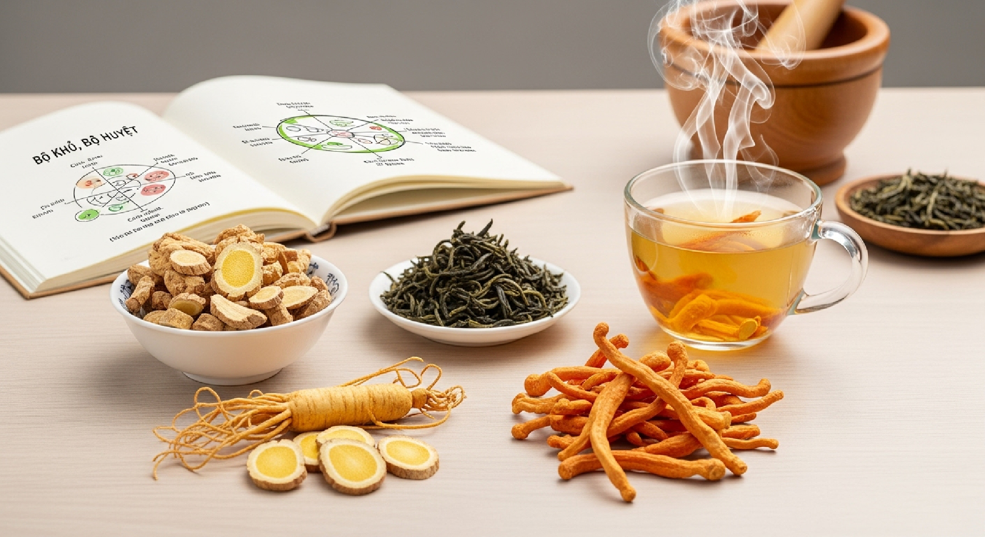 Kết hợp thảo dược quý mang lại sức khỏe